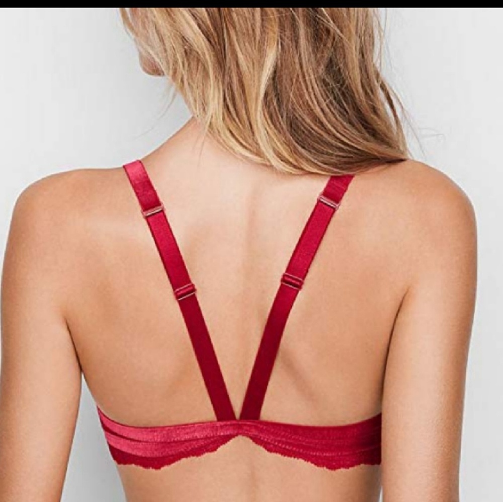 VS Lace & Velvet bralette - Picture 2 of 2